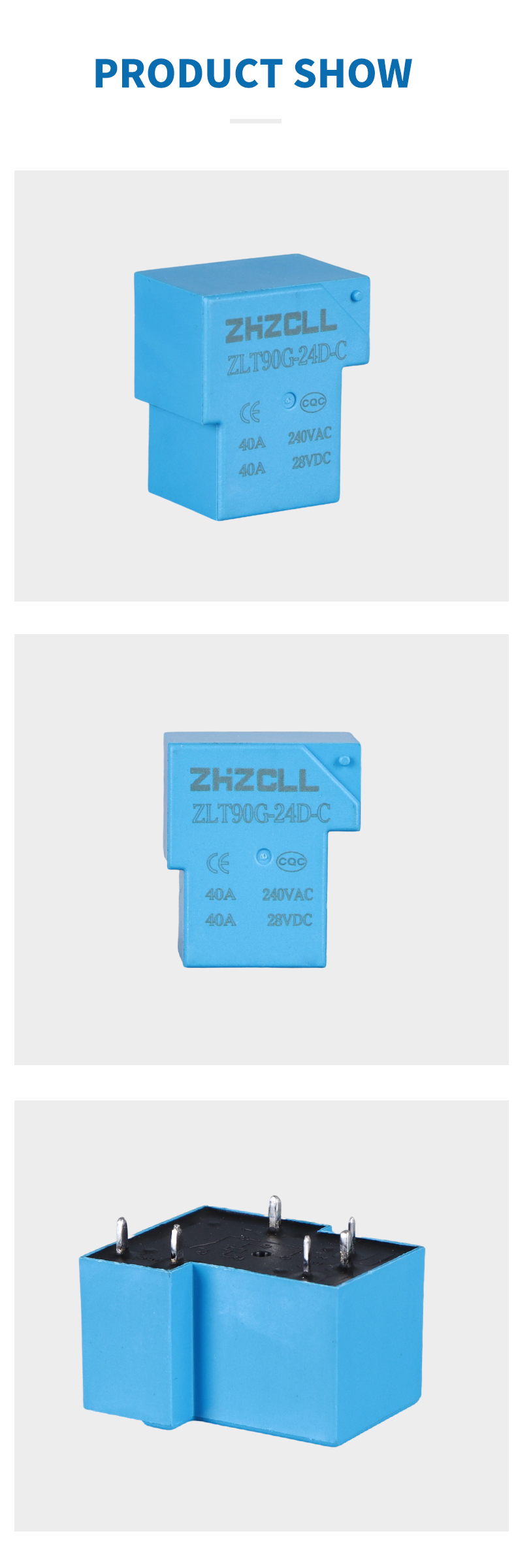 ZLT90G-24D-C Miniature relay ZLT90G-24D-C Miniature relay