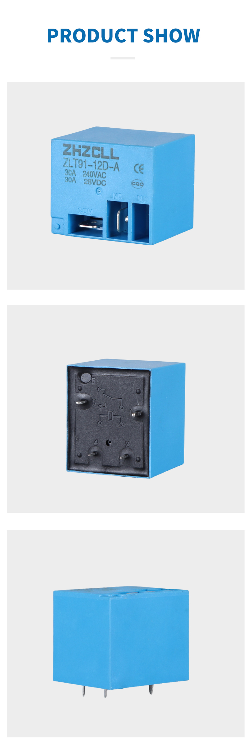 ZLT91-12D-A Miniature relay ZLT91-12D-A Miniature relay