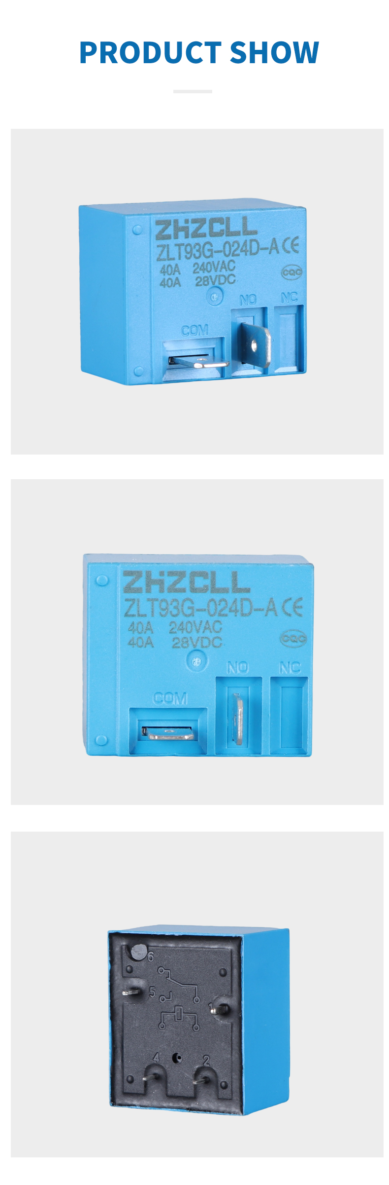 ZLT93G-24D-A Miniature relay ZLT93G-24D-A Miniature relay