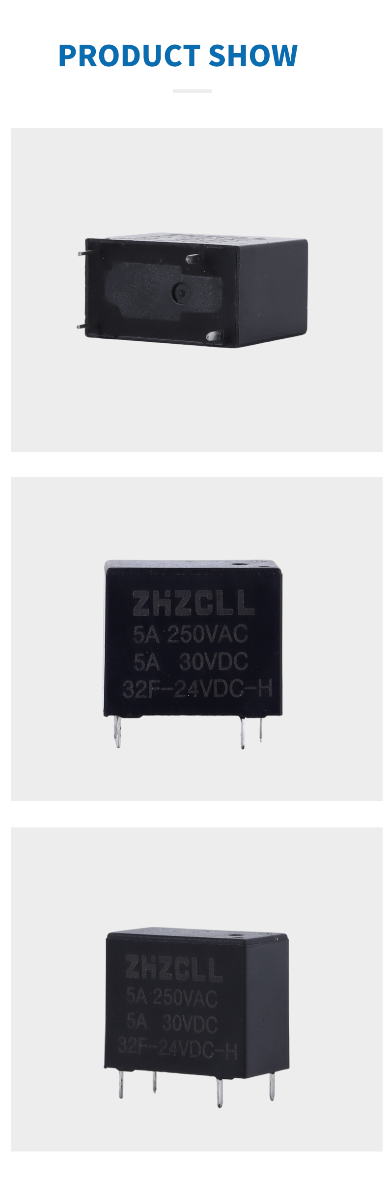 32F-24VDC-H Miniature relay