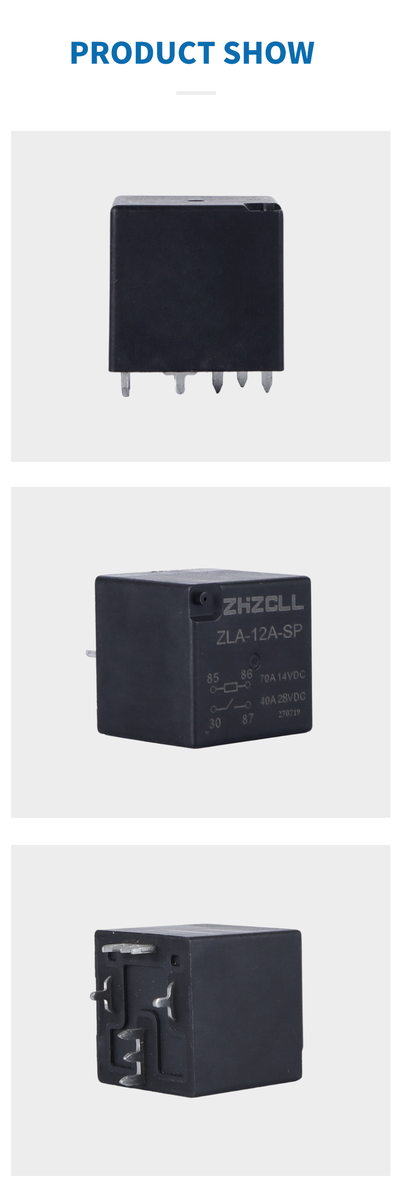 ZLA-12A-SP-V7 Automobile relay