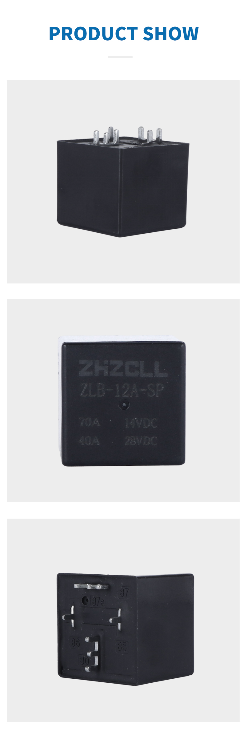 ZLB-12A-SP-V7 Automobile relay