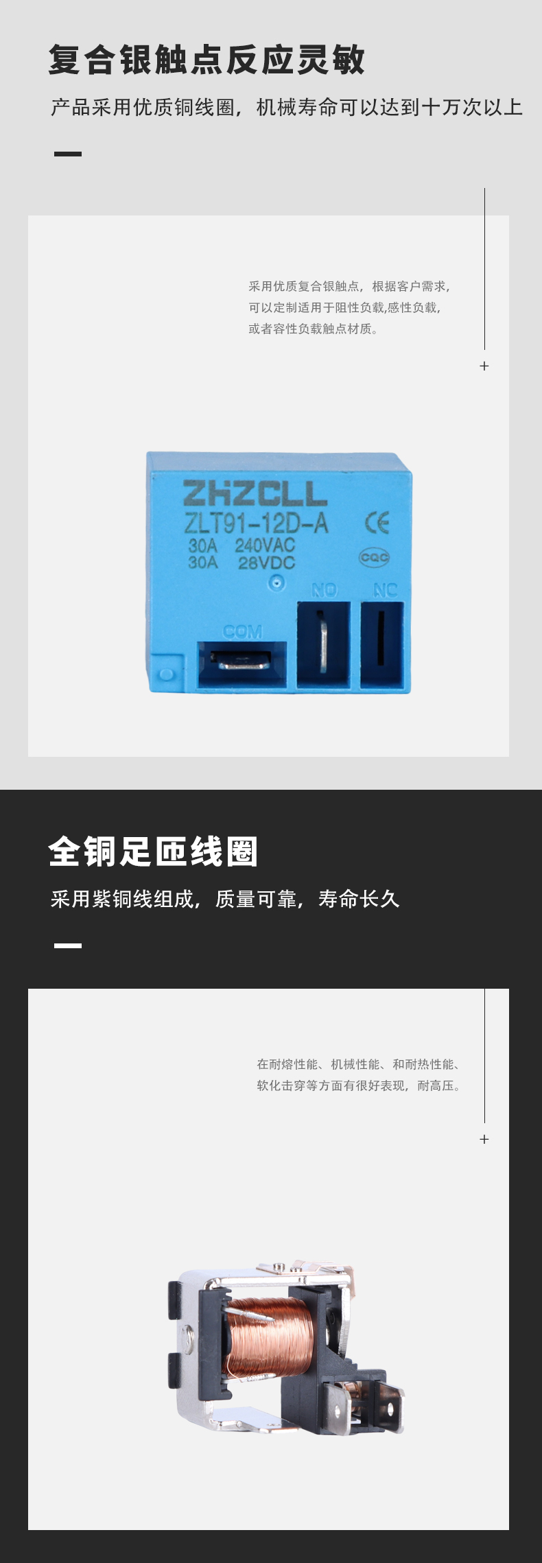 ZLT91-12D-A小型继电器